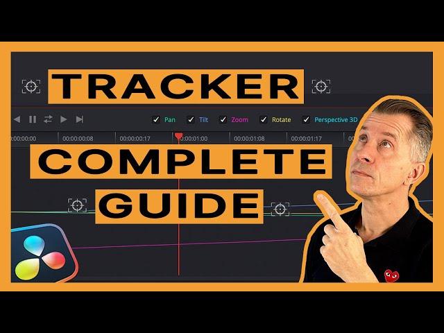 Complete GUIDE to the TRACKING TOOL | Davinci Resolve 18.1