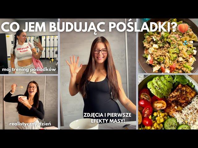 ZBUDUJMY POŚLADKI moja masa co jem? | trening, pogadanka o masie