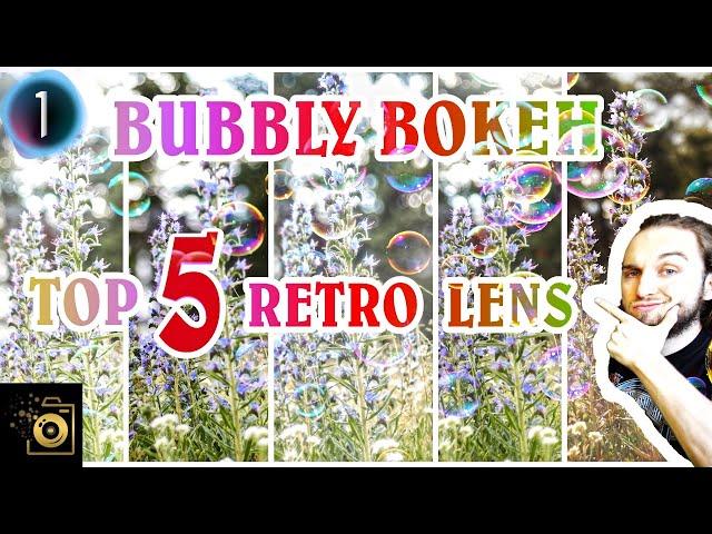 BUBBLE BOKEH ! Top 5 lens You can get CHEAP ! Compare video and photos