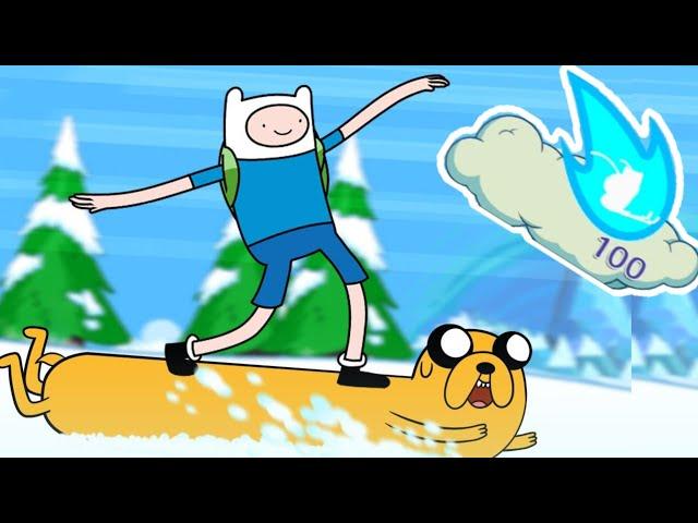 Ski Safari : Adventure Time - 100  Blue Boost