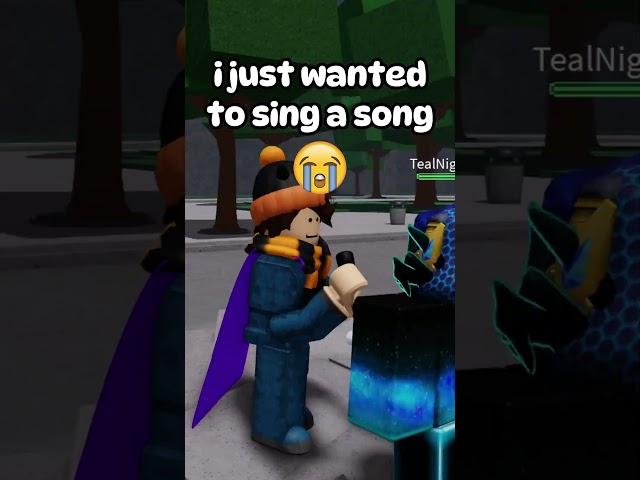 what's wrong with my singing  || #roblox #strongestbattlegrounds