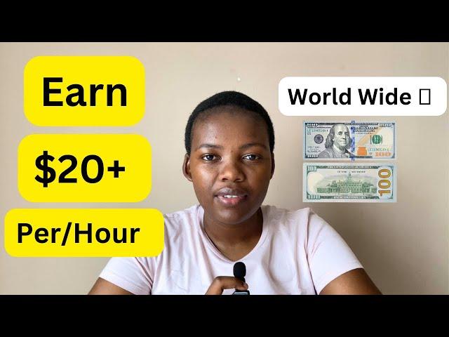 Earn $20-$25 Per/Hour Online On This Sites 