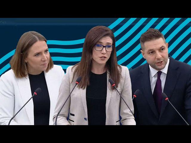 Ostra krytyka Tuska "Prawem to on sobie wytarł buty". Gorąca debata w parlamencie europejskim.