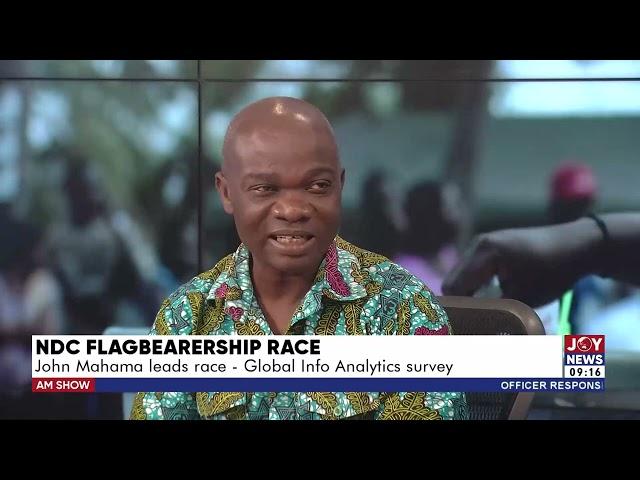 NDC Flagbearership Race: John Mahama leads race - Global Info Analytics survey