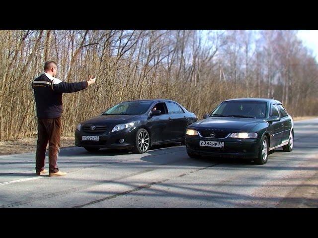 Toyota Corolla E150 vs Opel Vectra B