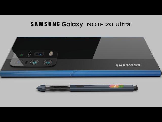 Samsung Galaxy Note 20 ultra 2020 trailer concept design official introduction |