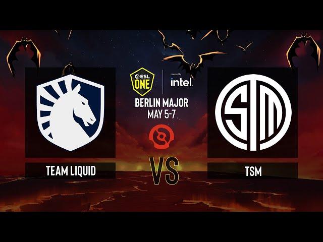 Dota2 - Team Liquid vs TSM - Game 1 - ESL One Berlin 2023 - Group A