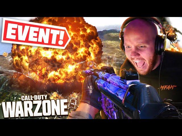 TIMTHETATMAN REACTS TO LIVE WARZONE NUKE EVENT... INSANE! (PT. 1)