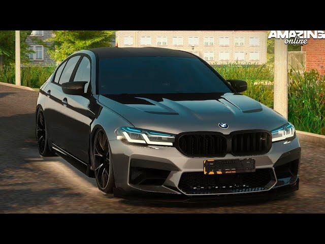 ВЛОЖИЛ 30.000.000₽ в ТЮНИНГ BMW M5 F90! на AMAZING ONLINE! ВНЕШКА ГОТОВА! GTA CRMP