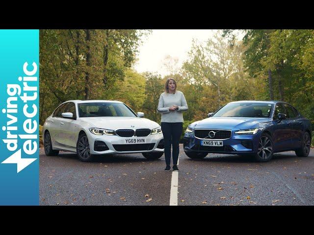 BMW 330e vs Volvo S60 T8 – DrivingElectric