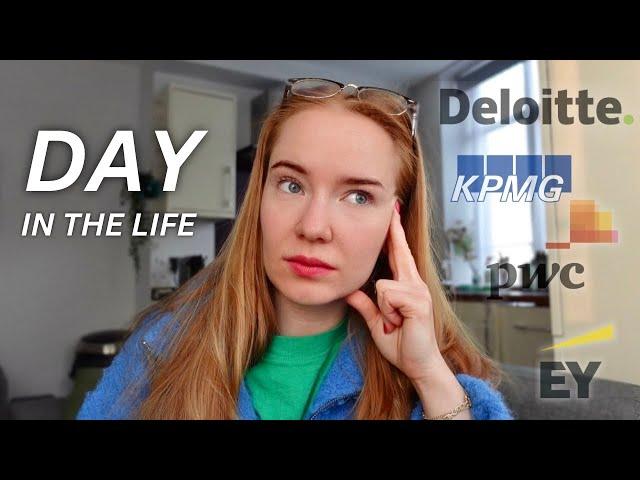 A Big 4 consultant day in the life & work-life balance update // Deloitte, KMPG, EY, PwC