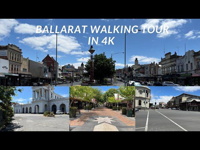 Ballarat, Victoria Walking Tour [4K]