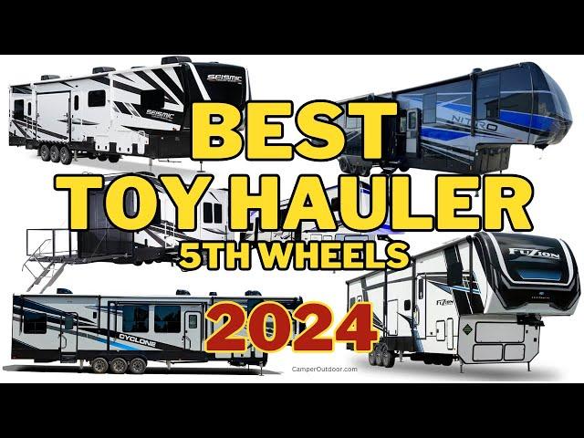 Unbelievable Luxurious 5th Wheel Toy Haulers 2024 