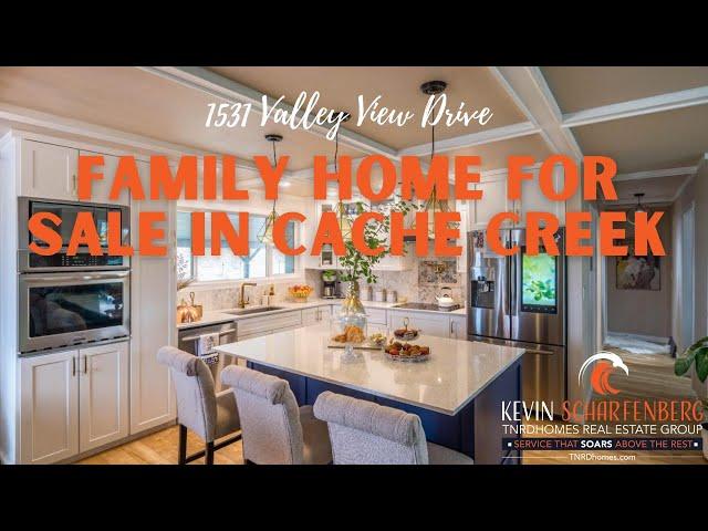 1531 Valleyview Drive, 4 bedroom 2 1/2 bathroom home for sale in Cache Creek