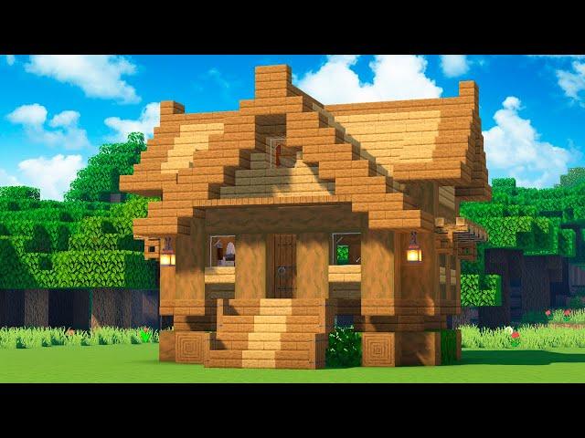 Стартовый дом в minecraft для 2 игроков