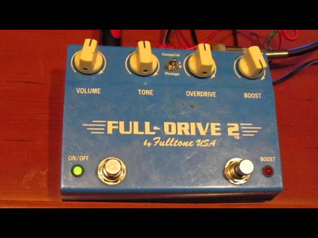 Fulldrive 2 by Fulltone USA Overdrive Pedal Guitar Review