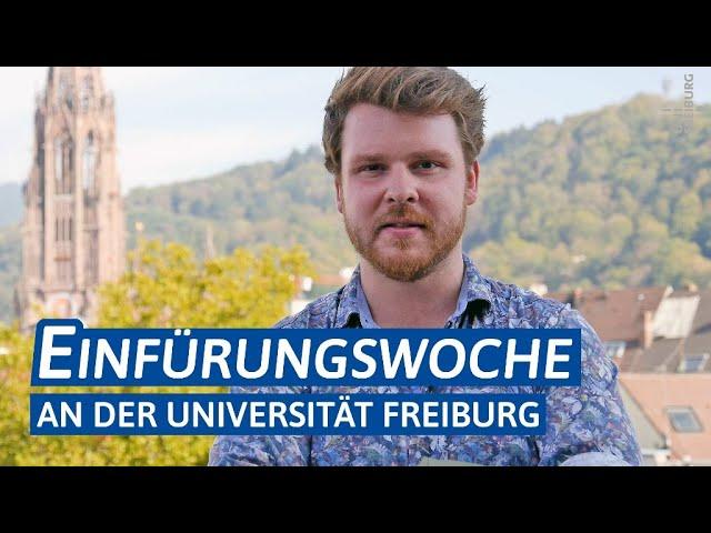 Einführungswoche für Studienanfänger*innen an der Universität Freiburg