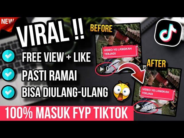 TERBARU!! CARA MASUK FYP TIKTOK DENGAN CEPAT 2024|| CARA VIDEO TIKTOK KITA MASUK FYP DAN DAPAT LIKE