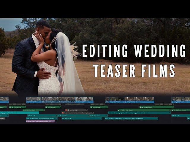 3 QUICK TIPS | Editing Cinematic Wedding Film Trailers