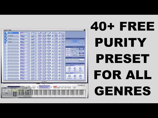 [FREE PURITY VST PRESET] (40+ Preset) Carefully Selected Purity Vst Presets for all Genres