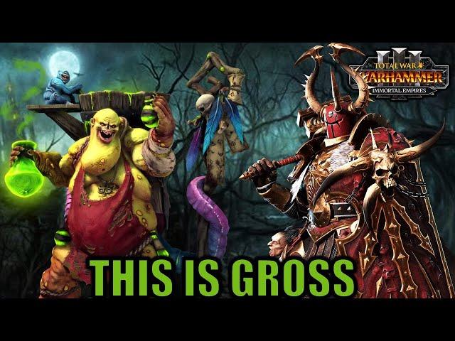 A DISGUSTING Counter to Undead - Harry the Hammer Blob Build of Doom - Total War Warhammer 3