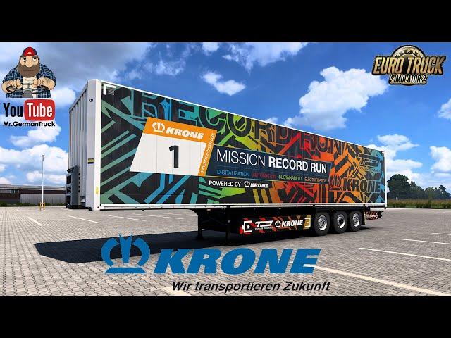 Euro Truck Simulator 2 - KRONE Trailer Pack Update: Trailer Dynamics eTrailer *First Look*