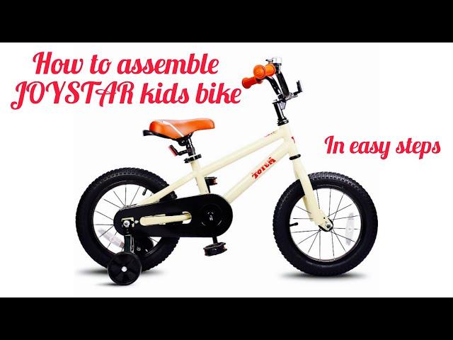 JOYSTAR kids bike assembly