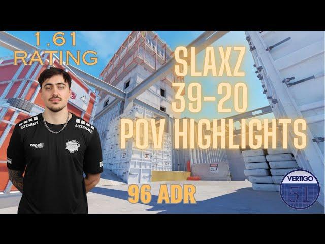 ⫷CS2 POV HIGHLIGHTS⫸ slaxz | ESL Pro League Season 19 | M80 vs G2 | Map 3 Vertigo