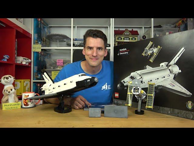 Super Modell mit Farbseuche & kleinen Problemchen: LEGO® 10283 NASA Space Shuttle Discovery