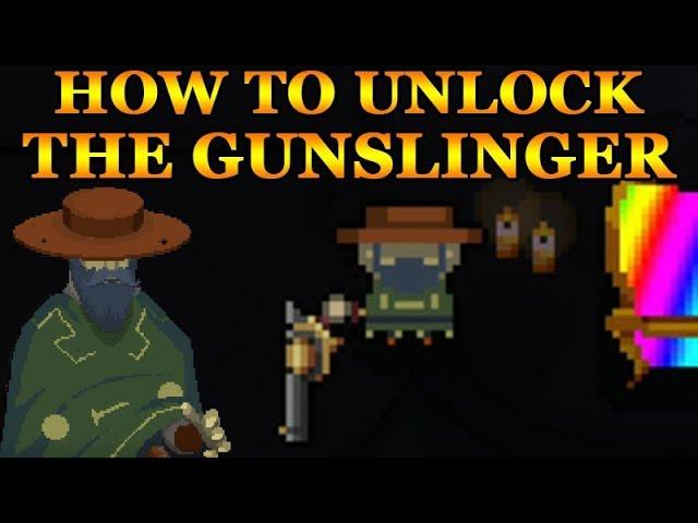 Enter the Gungeon - How To Unlock The Gunslinger Character (A Farewell to Arms DLC)