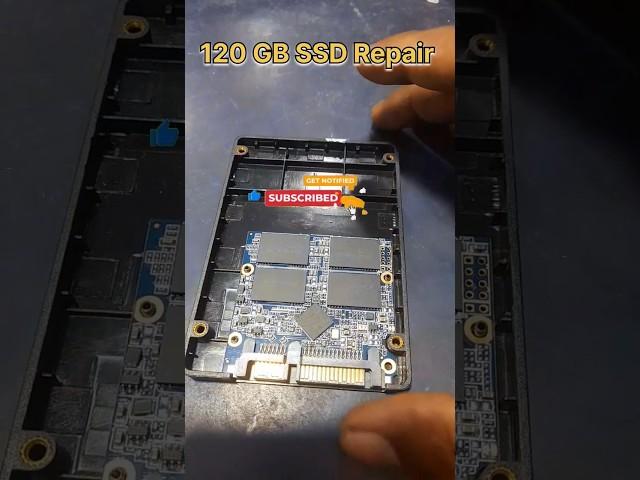 SSD Repair // 120 GB SSD Not Detected Laptop // #ssd #repair #viralvideo #shorts #ytshort