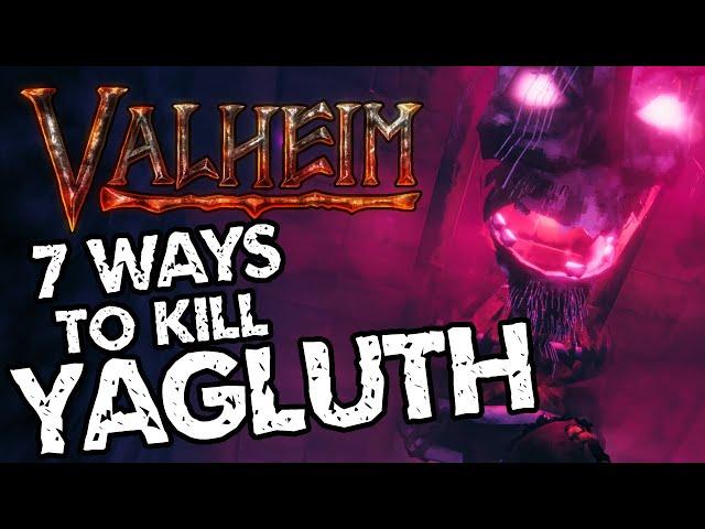 Valheim: 7 Ways to Kill Yagluth - Melee, Wet Debuff, Bow & Arrows, Wolves, Bonfires, and Glitches