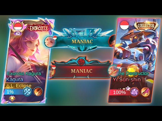 WTF  INTENSE MATCH| TOP SUPREME KAGURA | KAGURA MOBILE LEGEND