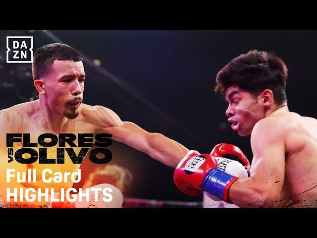 FULL CARD HIGHLIGHTS | MANUEL FLORES VS. VICTOR OLIVO