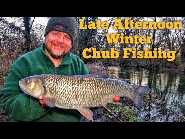 River Fishing - Chub Fishing Late Autumn (Video 251)