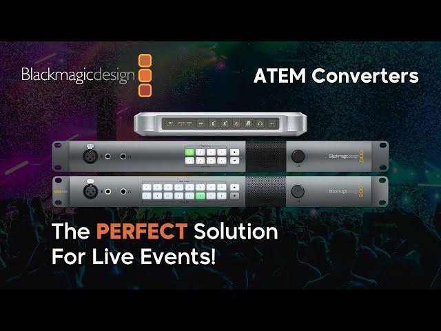 Blackmagic Design | ATEM Converters