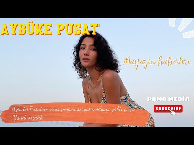 Aybüke Pusat'ın cesur pozları sosyal medyayı yaktı geçti! 'Yandı ortalık' #magazin #haberler #haber