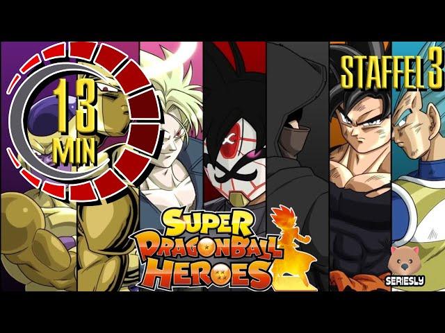 13 MINUTEN für SUPER DRAGONBALL HEROES - Staffel 3