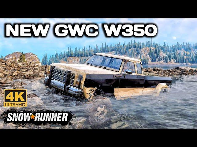 New GWC W350 In SnowRunner Season 15 #snowrunner #truck #4k