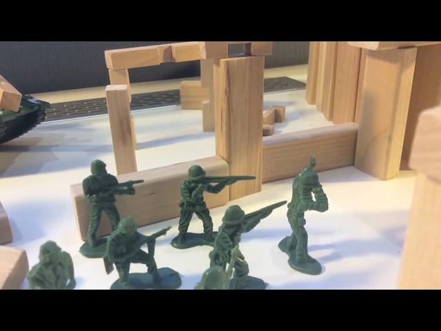 ARMY MEN: CAPTURE THE TABLE [STOP MOTION ANIMATION]