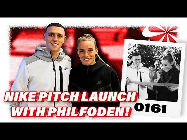 Phil Foden Football Pitch Opening | Ella Toone VLOGS