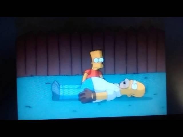 Momento triste Los simpsons