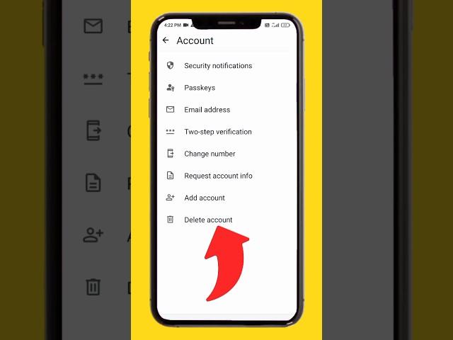 How to delete whatsapp account permanently || kaise delete karen whatsapp account ko permanent#short