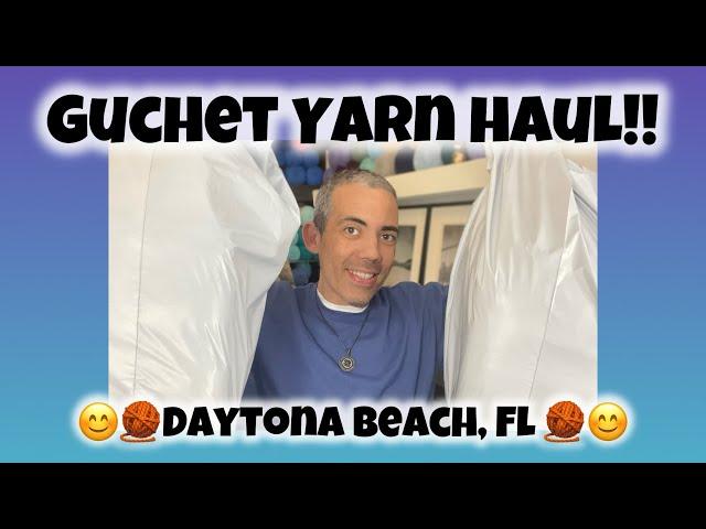 Check out this Yarn Haul from GuChet Yarn Shop!!