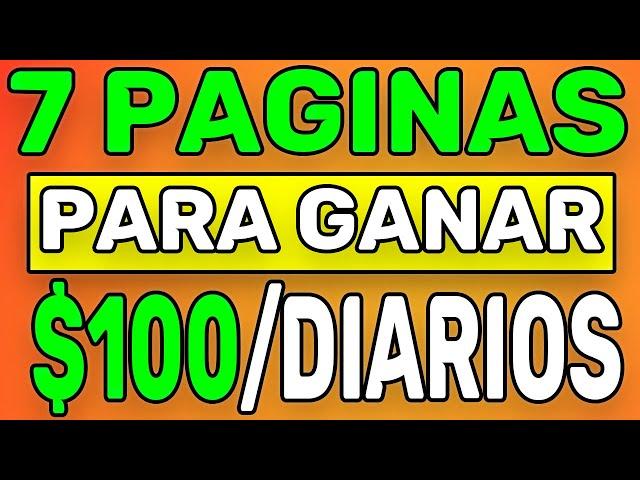 Mejores Páginas para GANAR DINERO por INTERNET En 2020 | Sin Invertir