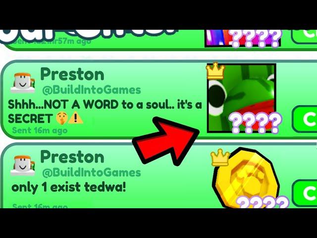 PRESTON GIFTED Me SECRET #1 TITANIC HIPPOLMELON CODE & I Did This...