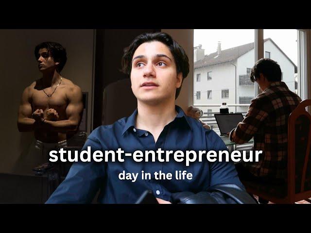 Day in the Life of a 20 Year Old Student - Entrepreneur