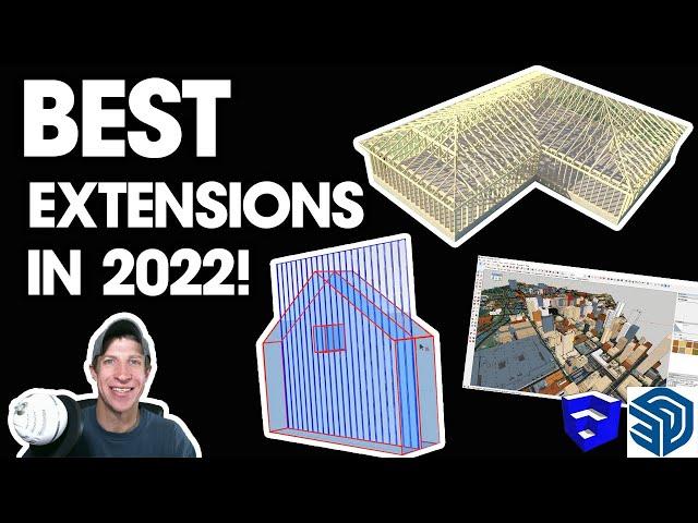 The TOP 25 SketchUp Extensions For Architecture in 2022!