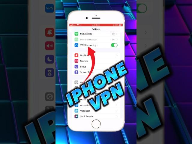 Iphone vpn tricksecure #shorts #youtubeshorts