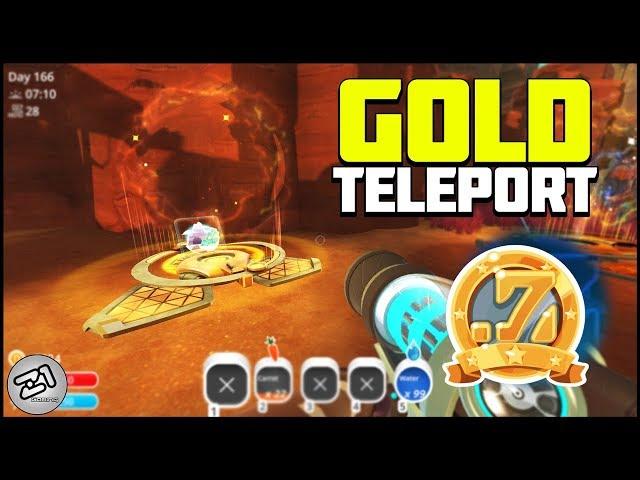 GOLD Teleport! Slime Rancher 7 Zee Rewards MAX Level! Slime Rancher Gameplay | Z1 Gaming